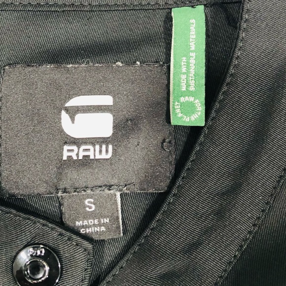 G-Star Raw Black 3/4 Button Up Shirt - Picture 13 of 14